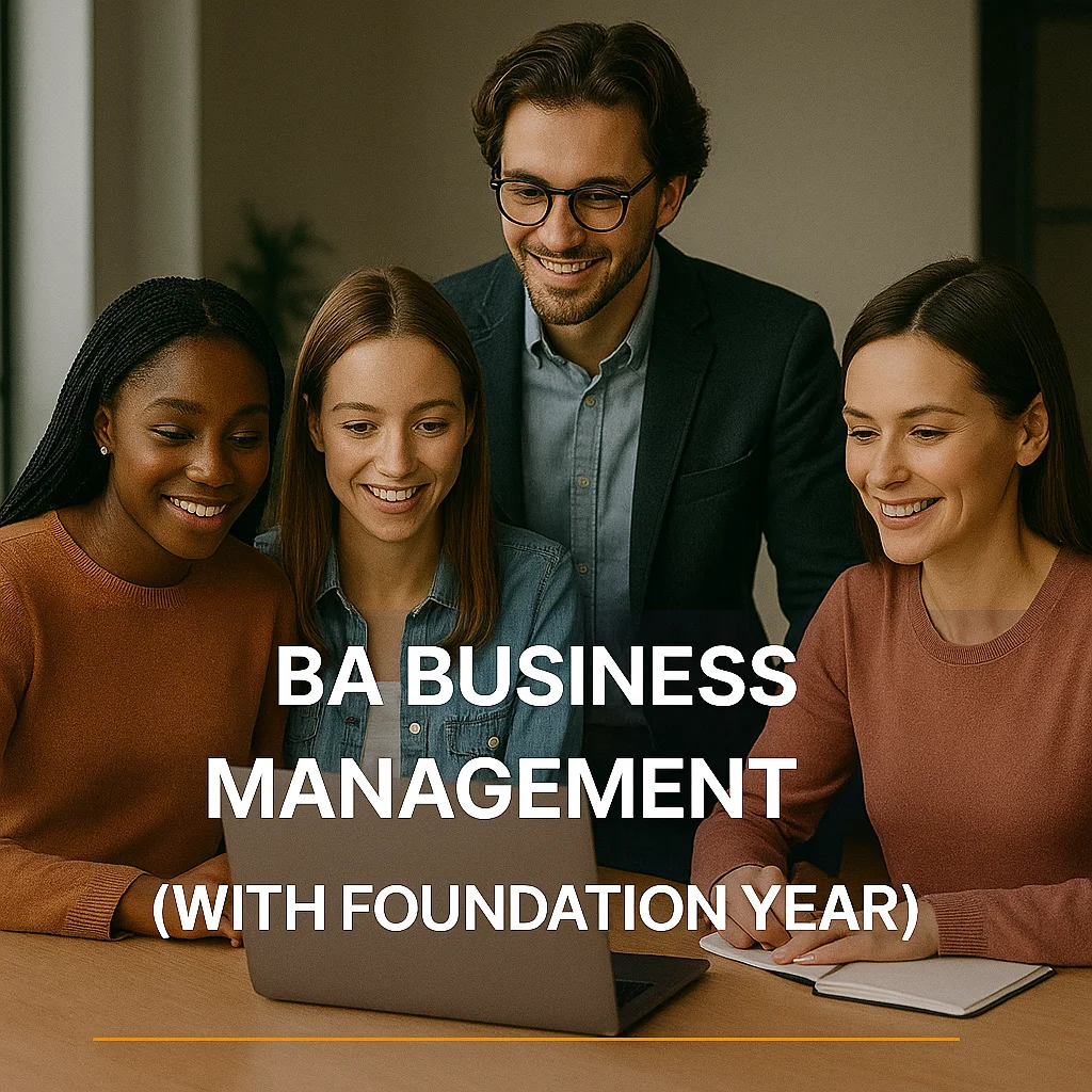 ba business management (hons) (with foundation year)